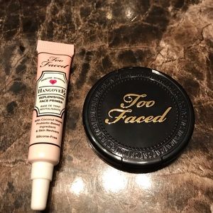 Too Faced bronzer and face primer (5ml)